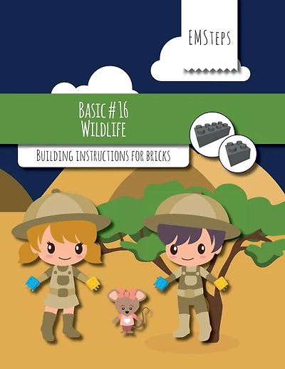 EMSteps #16 Wildlife: Building instructions for bricks