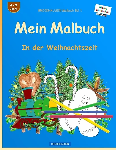 BROCKHAUSEN Malbuch Bd. 1 - Mein Malbuch: In der Weihnachtszeit