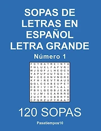 Sopas de letras en espaÃ¯Â¿Â½ol Letra Grande - N. 1