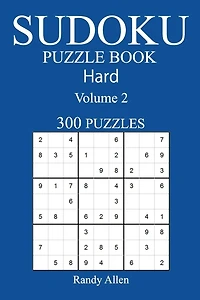 300 Hard Sudoku Puzzle Book: Volume 2