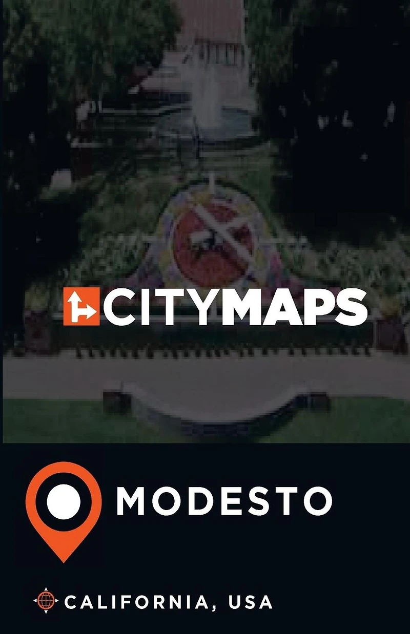City Maps Modesto California, USA