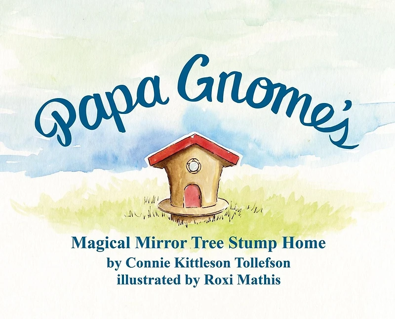 Papa Gnome's Magical Mirror Tree Stump Home
