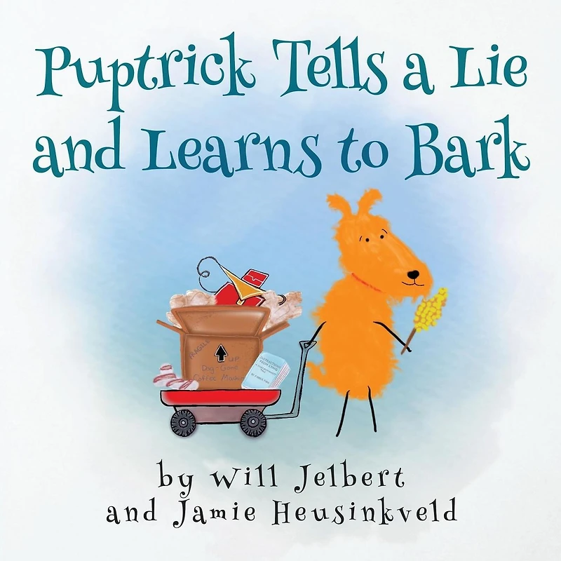 Puptrick tells a lie and learns to bark