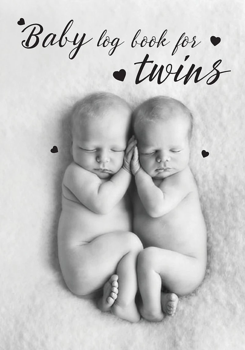 Baby log book for twins: My Baby's Health Record Keeper, Baby's Eat, Sleep & Poop Journal, Log Book, Activities baby for twins