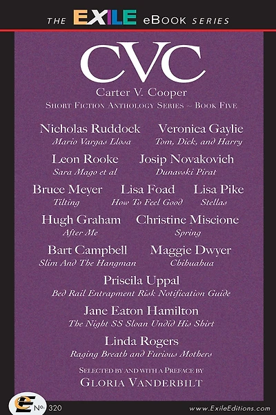 Carter V. Cooper Short Fiction Anthology Series, Book Five