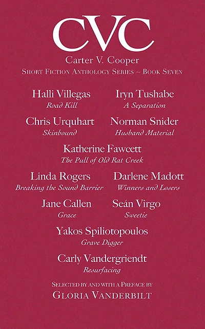 Carter V. Cooper Short Fiction Anthology Series, Book Seven