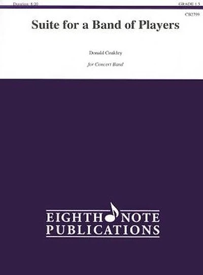 Suite for a Band of Players: Conductor Score & Parts