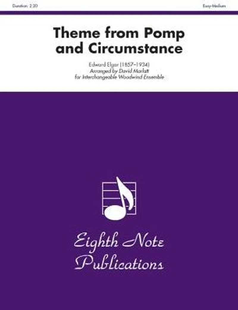 Theme (from Pomp and Circumstance): Score & Parts