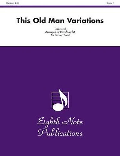 This Old Man Variations: Conductor Score & Parts
