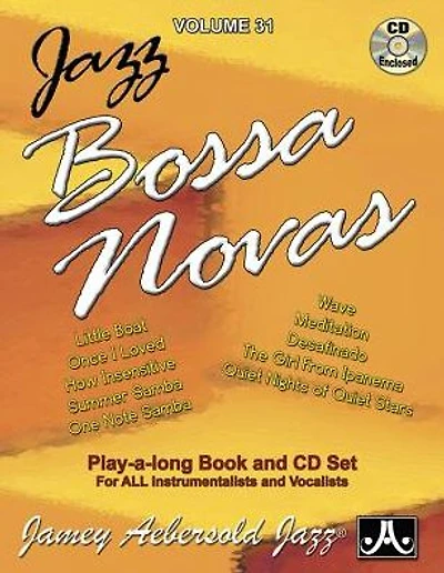 Jamey Aebersold Jazz -- Jazz Bossa Novas, Vol 31: Book & Online Audio