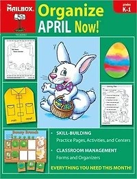 Organize April Now!: Grades K-1
