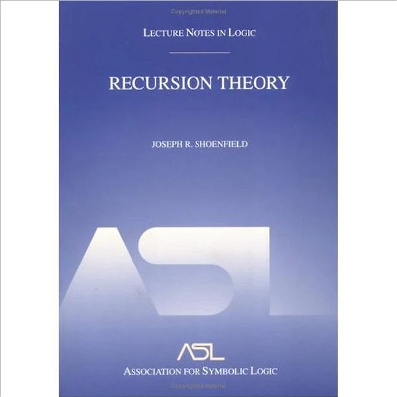 Recursion Theory: Lecture Notes Logic 1