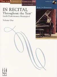 In Recital(R) Throughout the Year, Vol 1 Bk 2: with Performance Strategies