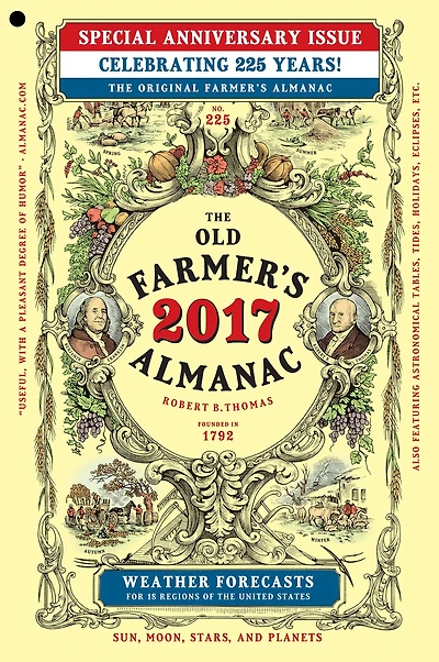 The Old Farmer's Almanac 2017: Special Anniversary Edition