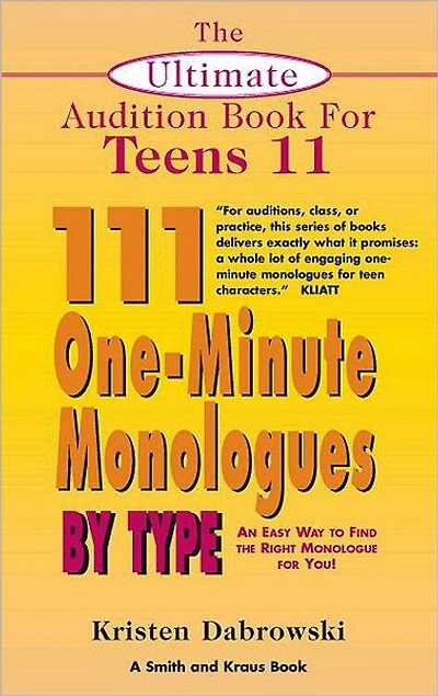 111 One-Minute Monologues by Type