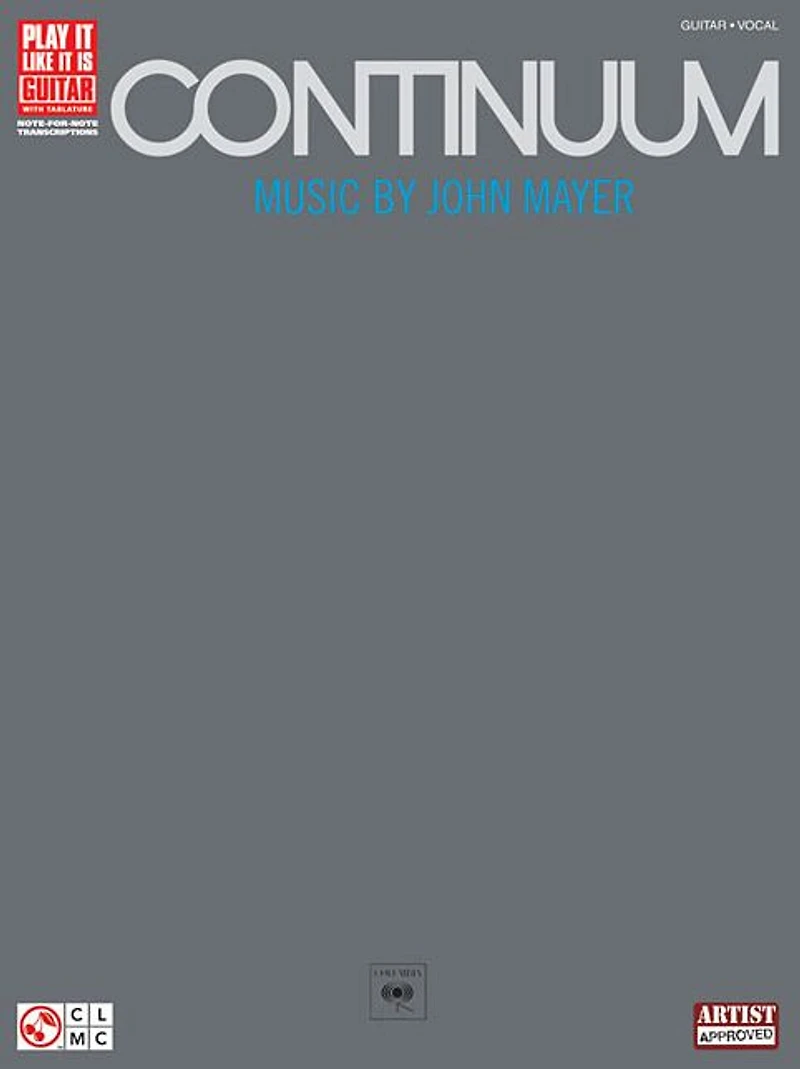 Continuum (Songbook): Music by John Mayer