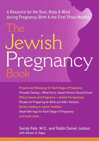 the Jewish Pregnancy Book: A Resource for Soul, Body & Mind during Pregnancy, Birth First Three Months
