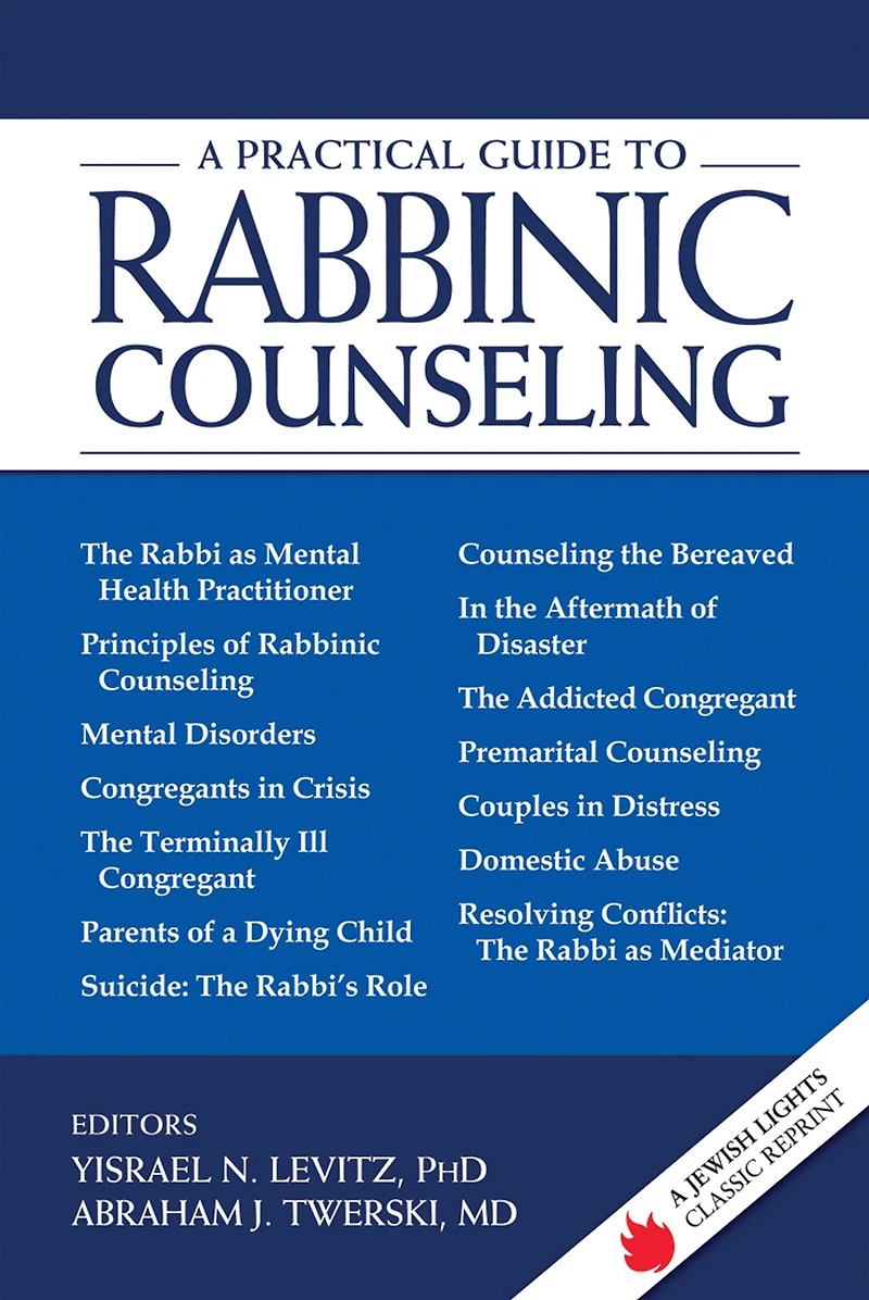 A Practical Guide to Rabbinic Counseling: Jewish Lights Classic Reprint