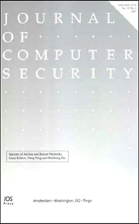Security of Ad-hoc and Sensor Networks: Book Edition of Journal of Computer Security