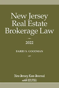 New Jersey Real Estate Brokerage Law 2022