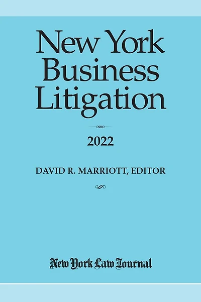 New York Business Litigation 2022