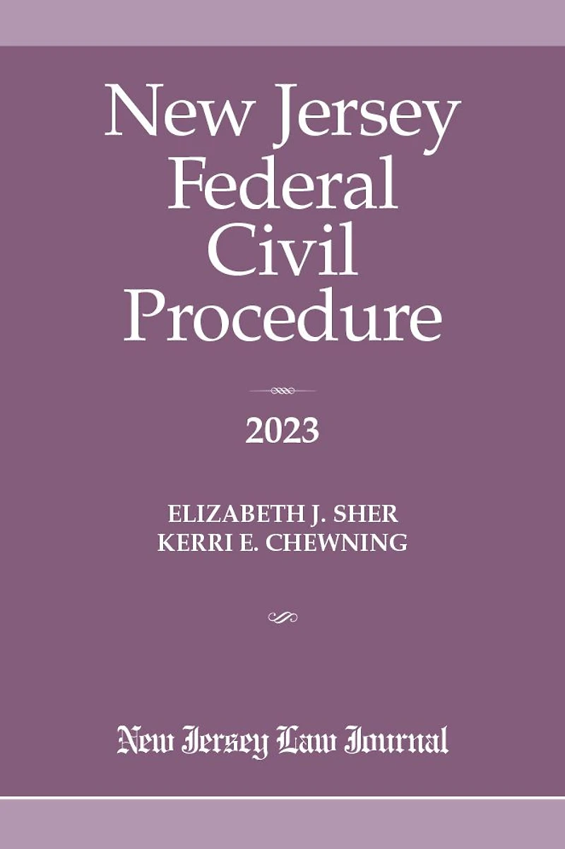 New Jersey Federal Civil Procedure