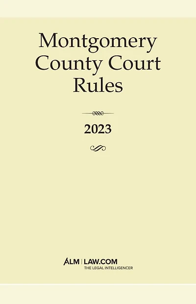 Montgomery County Court Rules 2023