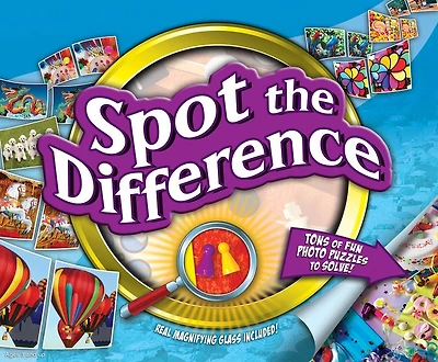 Photo Spot the Difference 10'' by 12'' Magnifying Glass