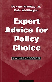 Expert Advice for Policy Choice: Analysis and Discourse
