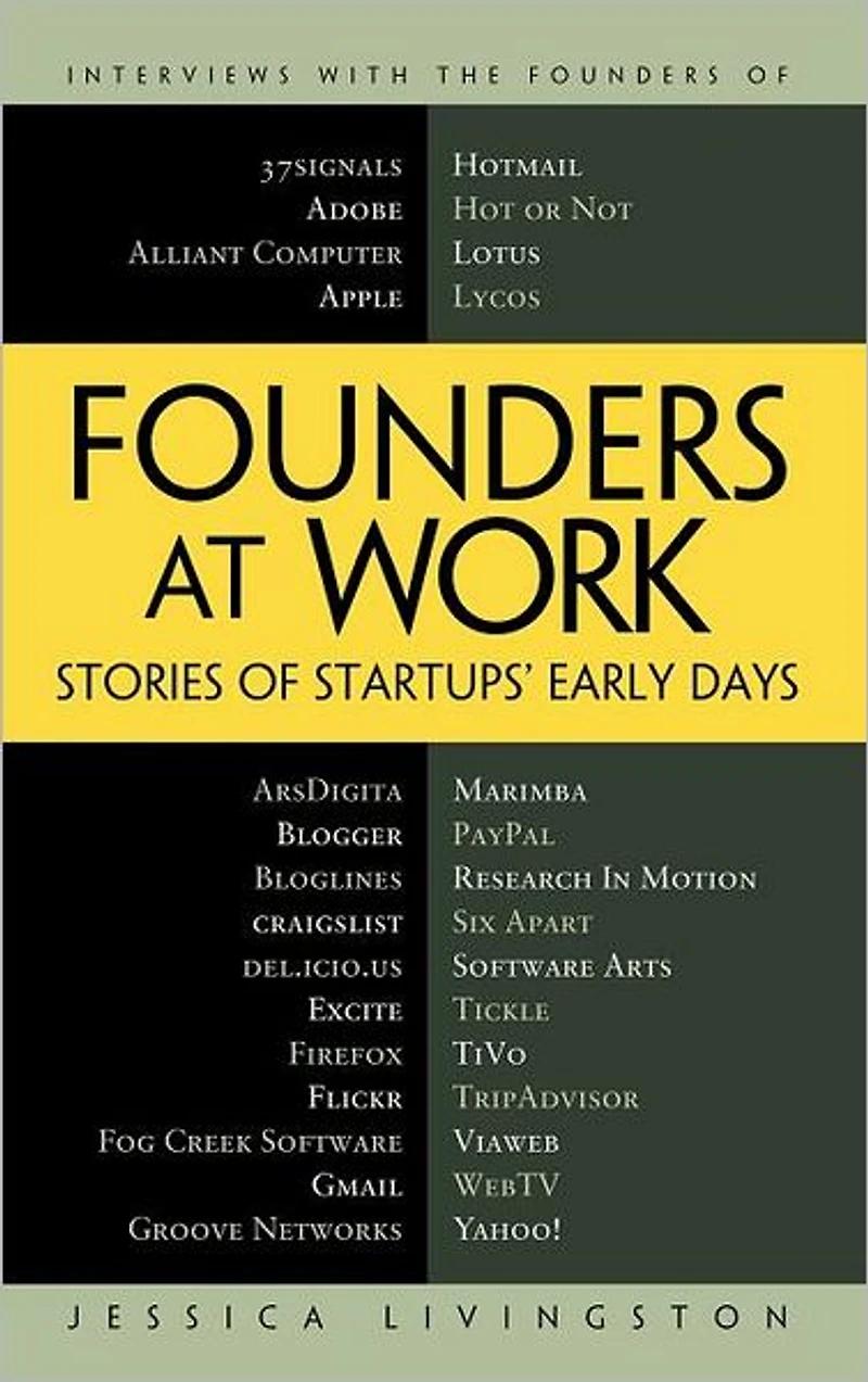 Founders at Work: Stories of Startups' Early Days