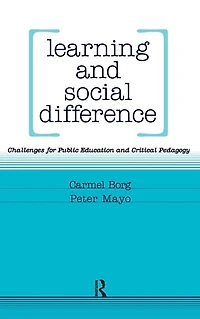 Learning and Social Difference