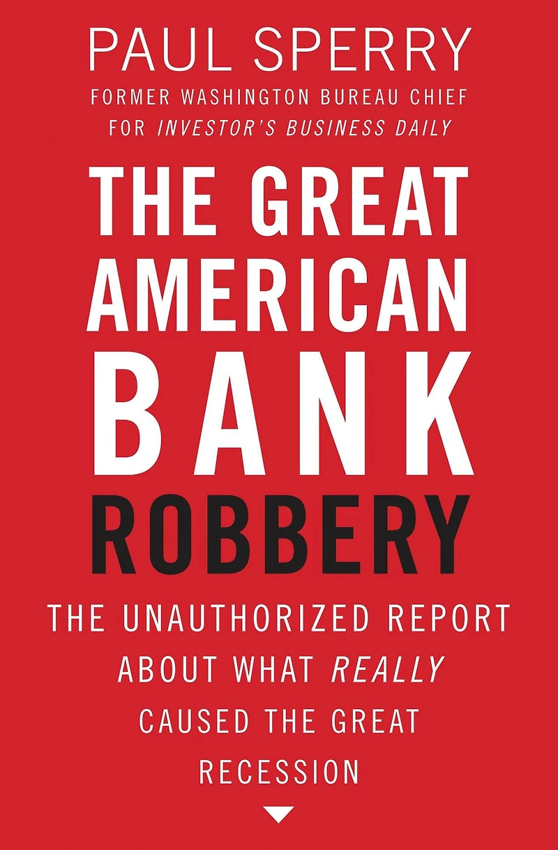 the Great American Bank Robbery: Unauthorized Report About What Really Caused Recession