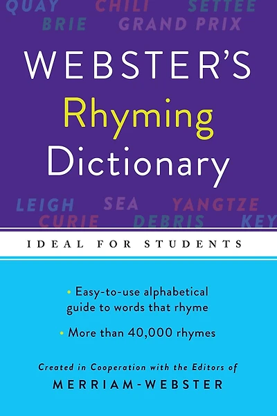 Webster's Rhyming Dictionary