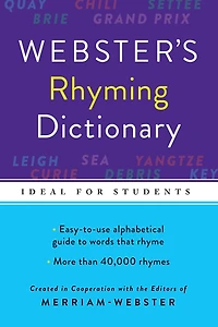 Webster's Rhyming Dictionary