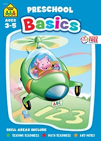 School Zone Preschool Basics 96-Page Workbook