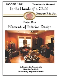 Elements of Interior Design: A Hands-On Ready to Assemble Lapbook Unit Study