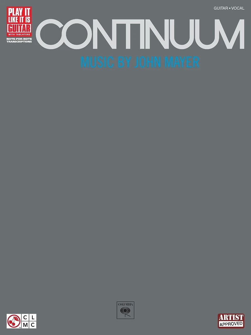 Continuum (Songbook): Music by John Mayer