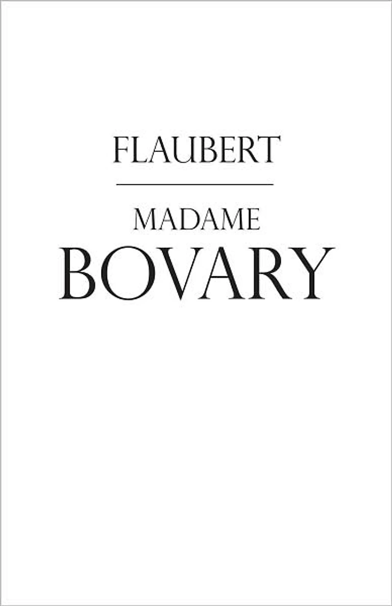 Madame Bovary: Provincial Manners