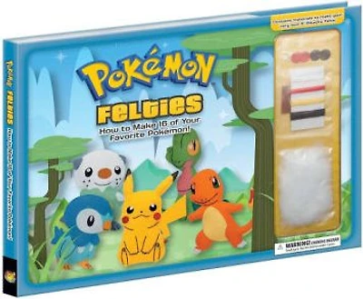 Pokemon Felties: How to Make 16 of Your Favorite Pokemon
