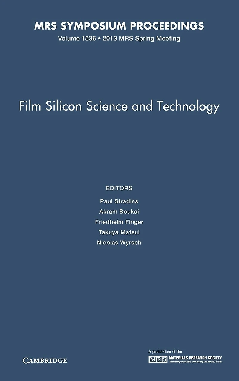 Film Silicon Science and Technology: Volume 1536