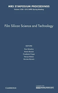 Film Silicon Science and Technology: Volume 1536