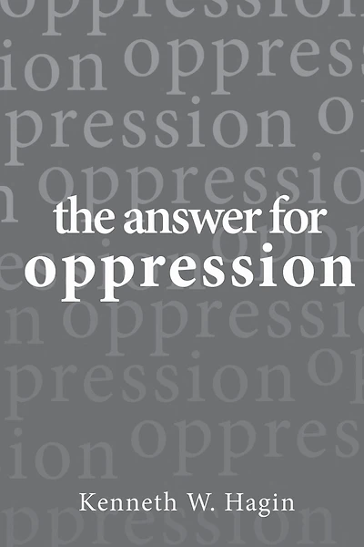 The Answer For Oppression