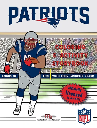 New England Patriots Coloring & Activity Storybook