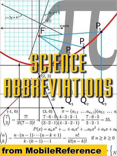 Dictionary of one letter abbreviations used in mathematics and physics