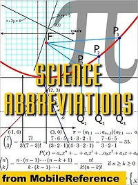 Dictionary of one letter abbreviations used in mathematics and physics