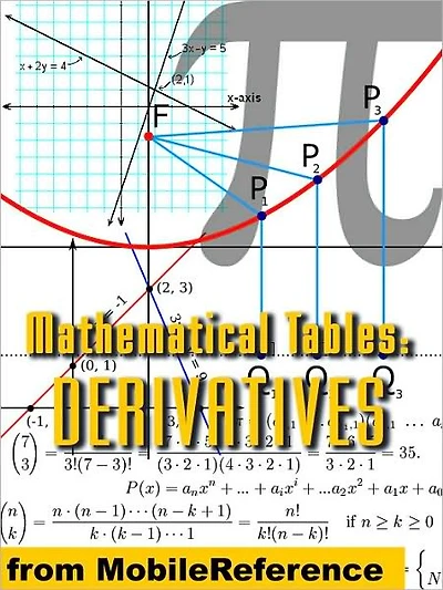 Mathematical Tables: Table of derivatives: (List of differentiation identities)