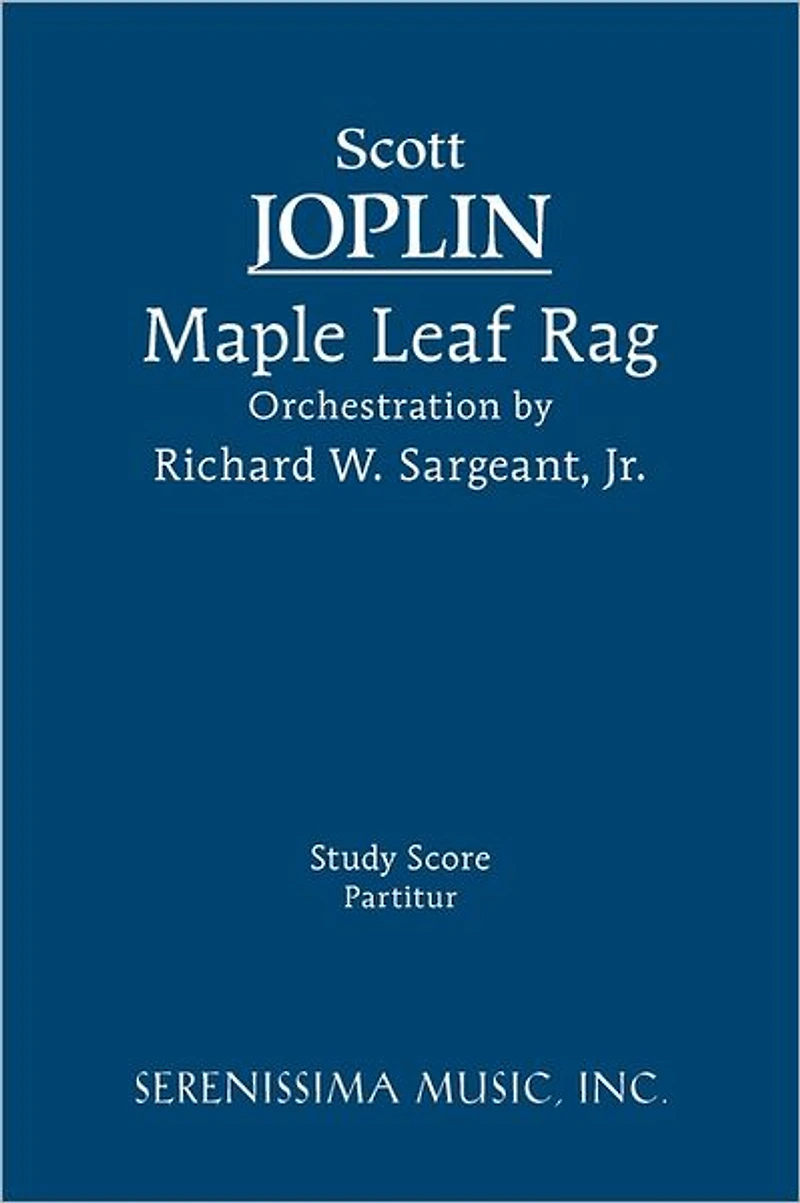 Maple Leaf Rag: Study score