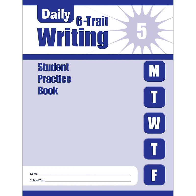 Daily 6-Trait Writing, Grade 5 Sb