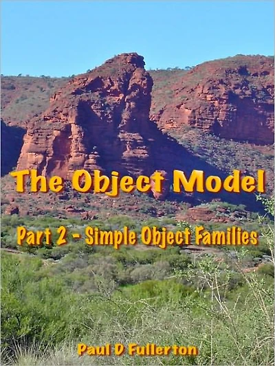 The Object Model: Part 2 - Simple Object Families