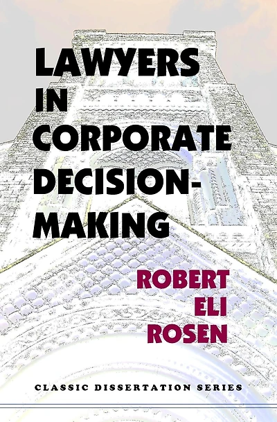Lawyers Corporate Decision-Making